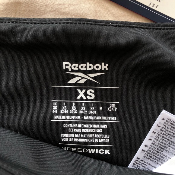 Reebok High Waisted Training Leggings Tights - Picture 6 of 8